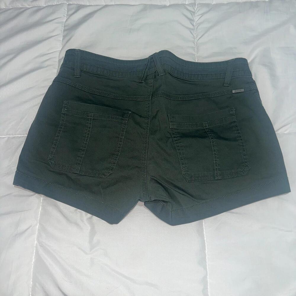 Prana Shorts Womens 10 30 Medium Lightweight Outdoors Pockets Green Chino Casual - Picture 5 of 5